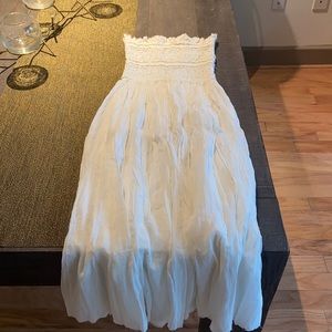 Free people convertible maxi skirt